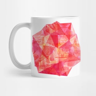 Jewel Watercolor Abstract Mug